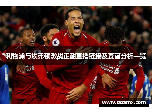 利物浦与埃弗顿激战正酣直播链接及赛前分析一览